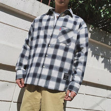 Load image into Gallery viewer, MEN PLAID SHIRT