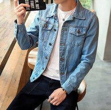 Load image into Gallery viewer, DENIM JACKET FOR MEN