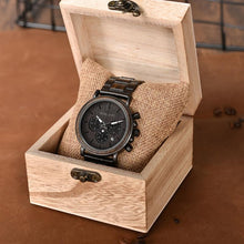 Load image into Gallery viewer, WOODEN WATCH FOR MEN