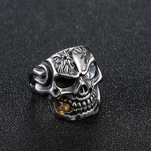 Load image into Gallery viewer, skull ring for men
